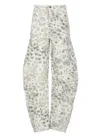Rotate Birger Christensen Rotate 'cargo' Multicolor Cotton Jeans Women