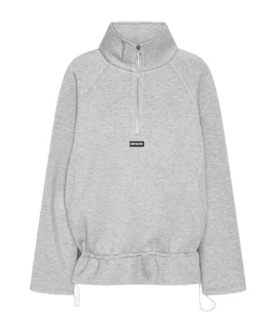 ROTATE BIRGER CHRISTENSEN HALF-ZIP SWEATSHIRT