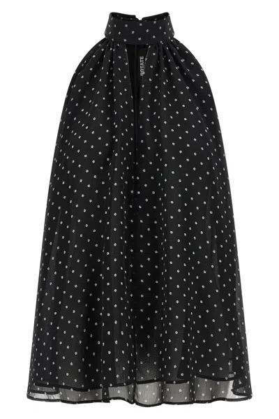 ROTATE BIRGER CHRISTENSEN 'HALTERNECK BOW' TOP