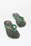 Rotate Birger Christensen Havaianas Animal Motif Flip Flop With Embossed Logo