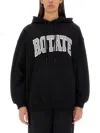 Rotate Birger Christensen Rotate Birgerchristensen Sweatshirt With Logo In Black
