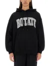 Rotate Birger Christensen Brandy Oversized Wool-blend Sweater In Black