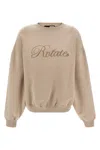 Rotate Birger Christensen 'ribbed Crewneck Sweatshirt Long Sleeves'