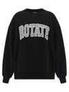 Rotate Birger Christensen Rotate Birgerchristensen Long Sleeve T-shirt In Black