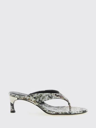 Rotate Birger Christensen Heeled Sandal Woman Rotate In Gray