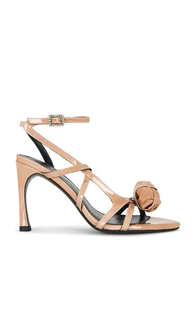Rotate Birger Christensen High Heel Patent Leather Sandal In Multi