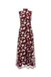 Rotate Birger Christensen Rotate Sleeveless Maxi Dress In Brown