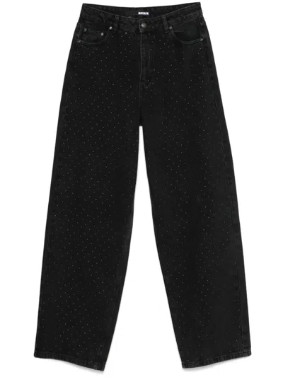 Rotate Birger Christensen High-rise Jeans In Grey