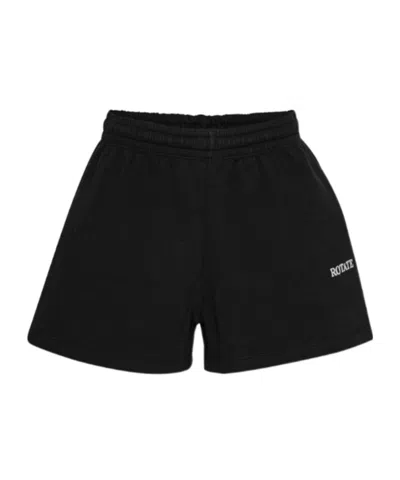 Rotate Birger Christensen High-waist Shorts In Black