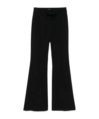 Rotate Birger Christensen High-.waist Trousers In Black
