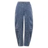 Rotate Birger Christensen High-waisted Balloon Jeans In Blue