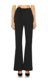 Rotate Birger Christensen Rotate High Waisted Rose Pant In 黑色