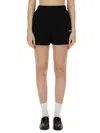 Rotate Birger Christensen Rotate Birgerchristensen High Waisted Shorts In Black