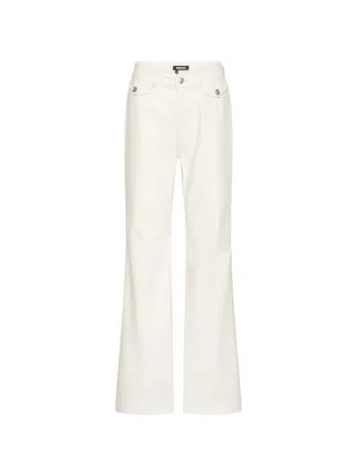 Rotate Birger Christensen High-waisted Flared Jeans In White