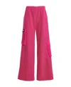 Rotate Birger Christensen Fuchsia Holiday Joggers In Pink