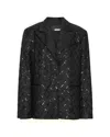 Rotate Birger Christensen Blazer Oversize Con Paillettes