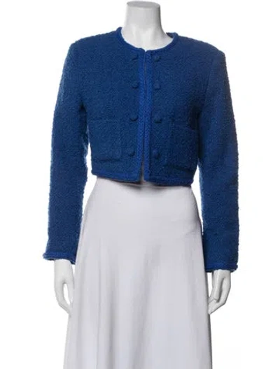 Pre-owned Rotate Birger Christensen Jacket In Blue