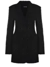 Rotate Birger Christensen Rotate Buttoned Longline Coat