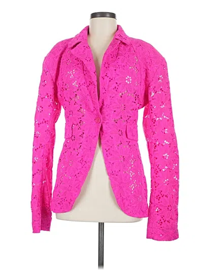 Pre-owned Rotate Birger Christensen Jacket In Pink