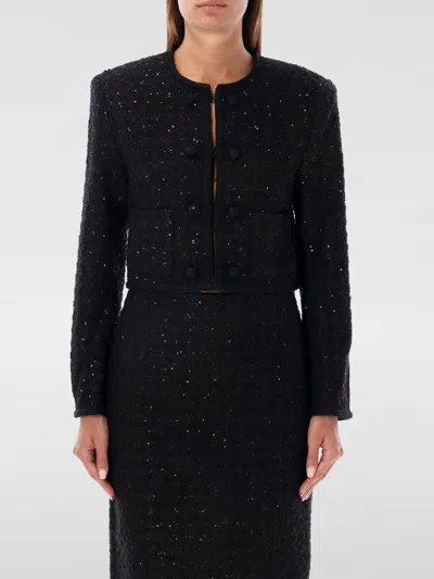 ROTATE BIRGER CHRISTENSEN JACKET ROTATE WOMAN COLOR BLACK,G26181002