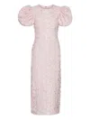 Rotate Birger Christensen Rotate Birgerchristensen Jacquard Midi Dress