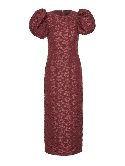 ROTATE BIRGER CHRISTENSEN JACQUARD MIDI DRESS