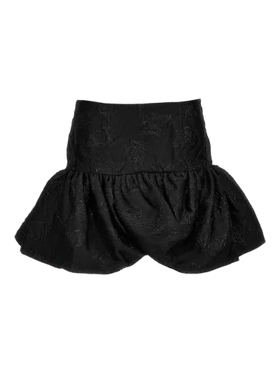 ROTATE BIRGER CHRISTENSEN JACQUARD MINI SKIRT
