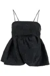 Rotate Birger Christensen Jacquard Patterned In Black