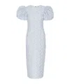 Rotate Birger Christensen Rotate 'puffy' Light Blue Polyester Blend Dress Women