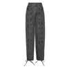 Rotate Birger Christensen Rotate Birgerchristensen Pants With Laces In Gray