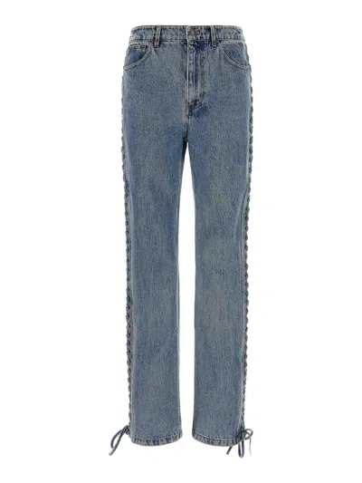 ROTATE BIRGER CHRISTENSEN JEANS BOOT-CUT - AZUL