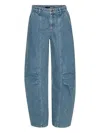 Rotate Birger Christensen Panelled Denim Trousers - Women's - Organic Cotton