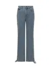 Rotate Birger Christensen Jeans Rotate Woman Color Black In Black