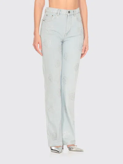 Rotate Birger Christensen Jeans Rotate Damen Farbe Hellblau