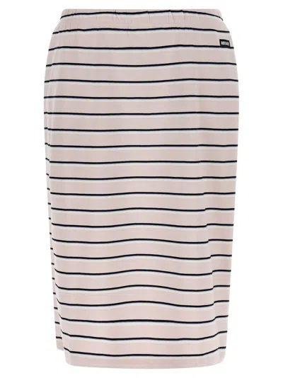 ROTATE BIRGER CHRISTENSEN JERSEY MIDI SKIRT