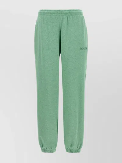 ROTATE BIRGER CHRISTENSEN JOGGERS WITH ELASTIC CUFFS AND WAISTBAND