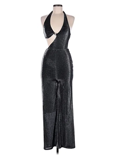 Pre-owned Rotate Birger Christensen Jumpsuit In Silver