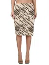 Rotate Birger Christensen Rotate Keisha Patterned Midi Skirt In Multicolour