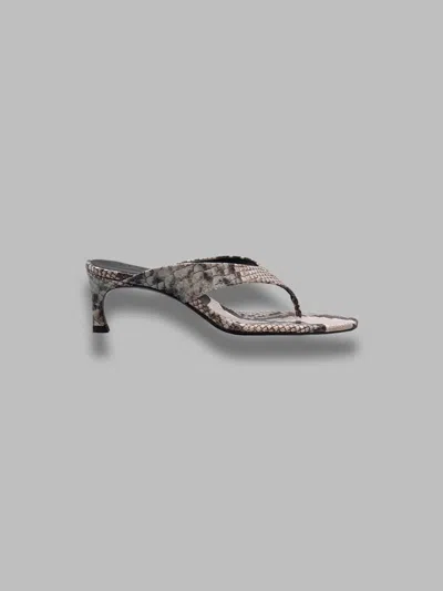Rotate Birger Christensen Kitten Heel Mule In Multi