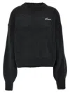 Rotate Birger Christensen Knit Crewneck Sweaters And Cardigans Gray