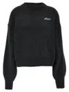 Rotate Birger Christensen Knit Crewneck Sweaters And Cardigans Gray In Gray