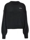 Rotate Birger Christensen Knit Crewneck Sweaters And Cardigans Gray In Gray