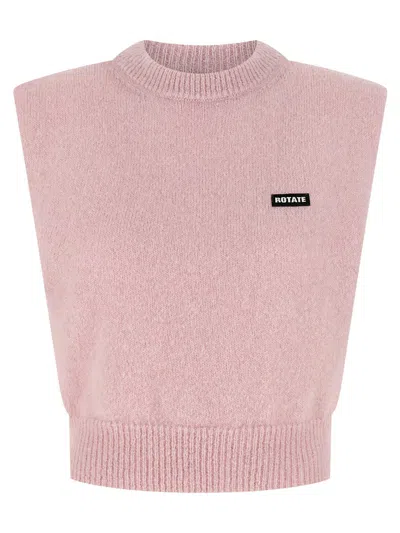 ROTATE BIRGER CHRISTENSEN ROTATE BIRGER CHRISTENSEN 'KNIT CROPPED' VEST