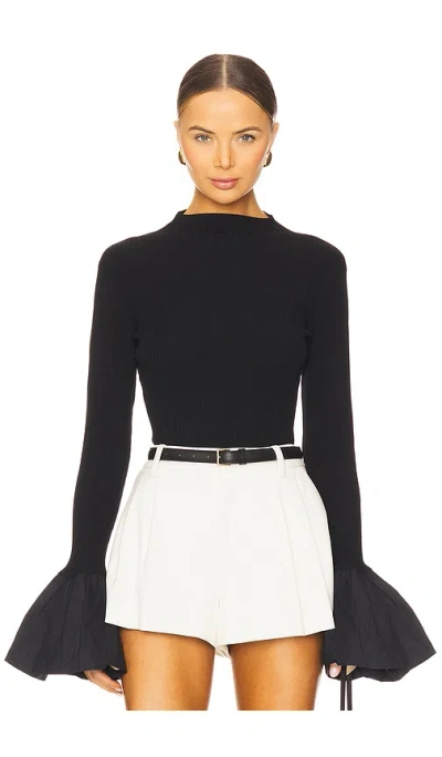 ROTATE BIRGER CHRISTENSEN KNIT HIGH NECK TOP