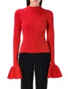 Rotate Birger Christensen Top Rotate Woman Color Red