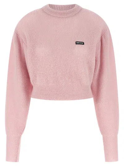 ROTATE BIRGER CHRISTENSEN KNIT PUFF SWEATER