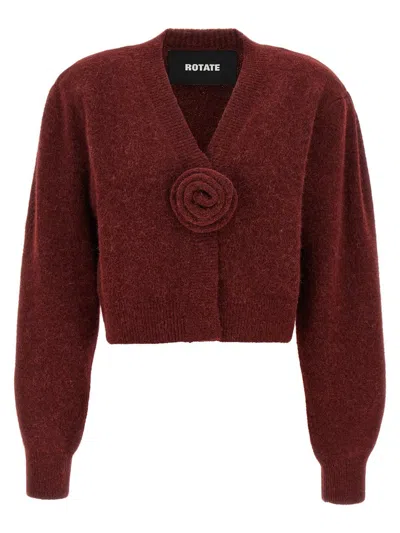 ROTATE BIRGER CHRISTENSEN ROTATE BIRGER CHRISTENSEN 'KNIT PUFFSLEEVE' CARDIGAN