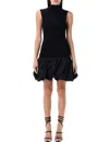 Rotate Birger Christensen Rotate Birgerchristensen Knit Racer Cut Mini Dress