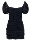 Rotate Birger Christensen Lace Dress In Blue