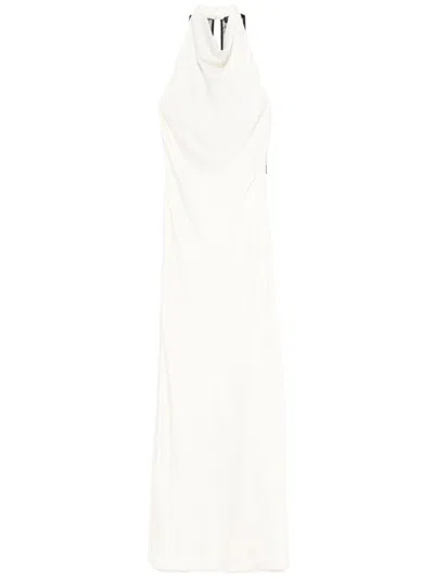 Rotate Birger Christensen Lace Maxi Dress In 白色